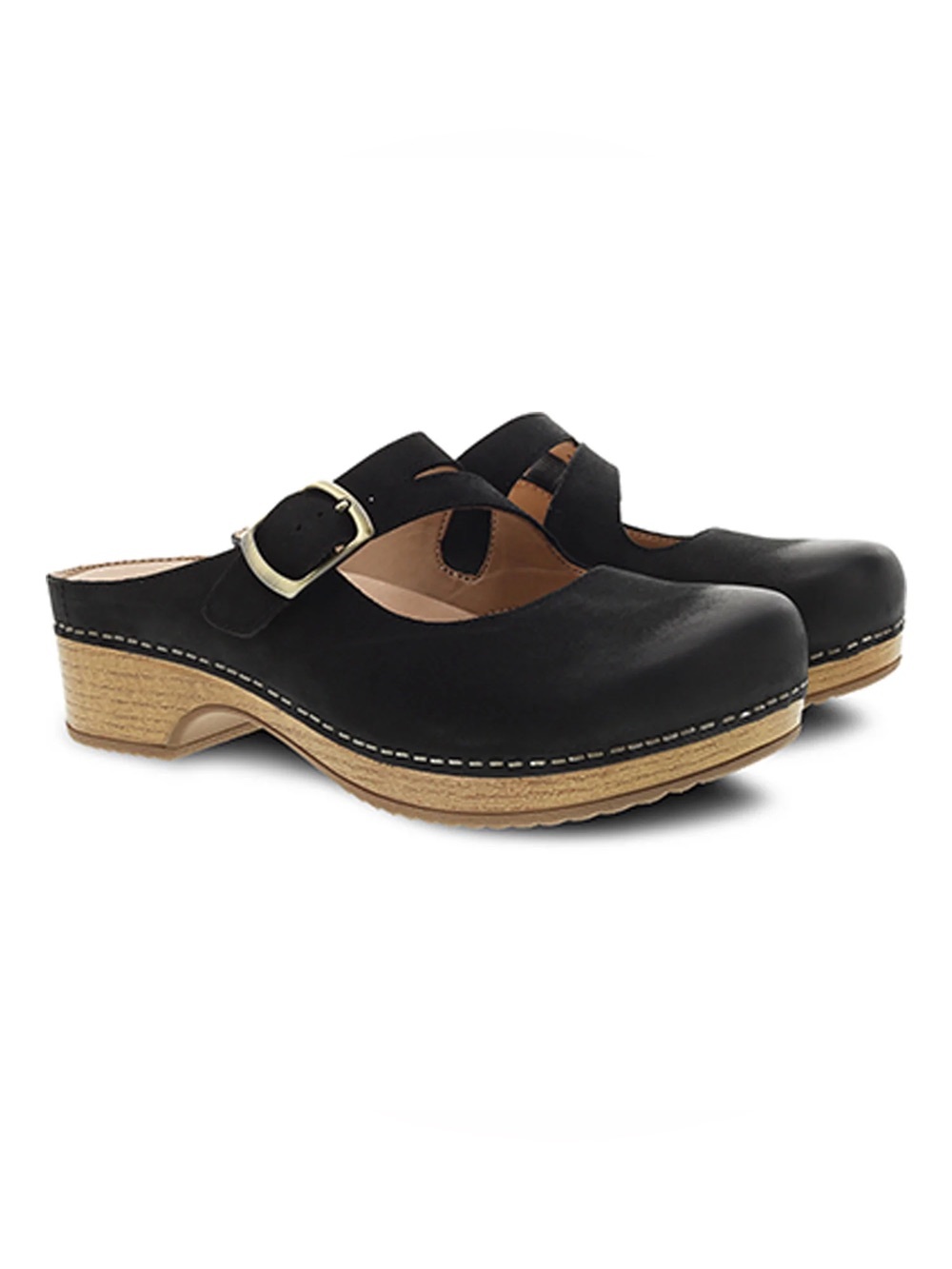 😎 Dansko leather slides clog style